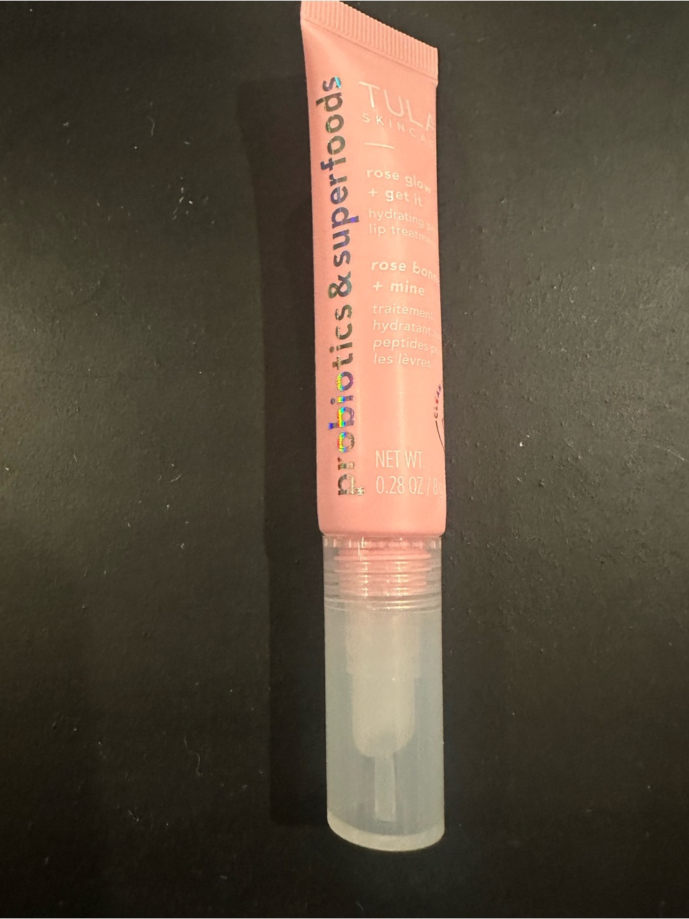 Tula Rose Glow Hydrating Lip Treatment - Pink